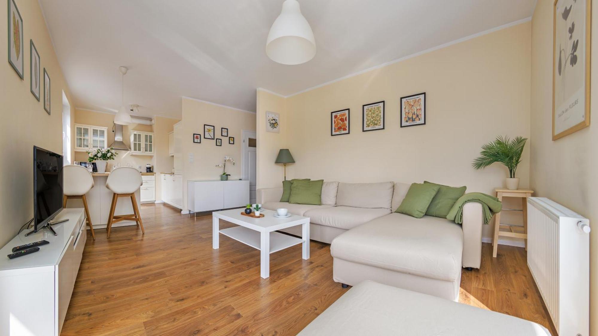 Apartamenty Sun & Snow Angielska Grobla 格但斯克 外观 照片