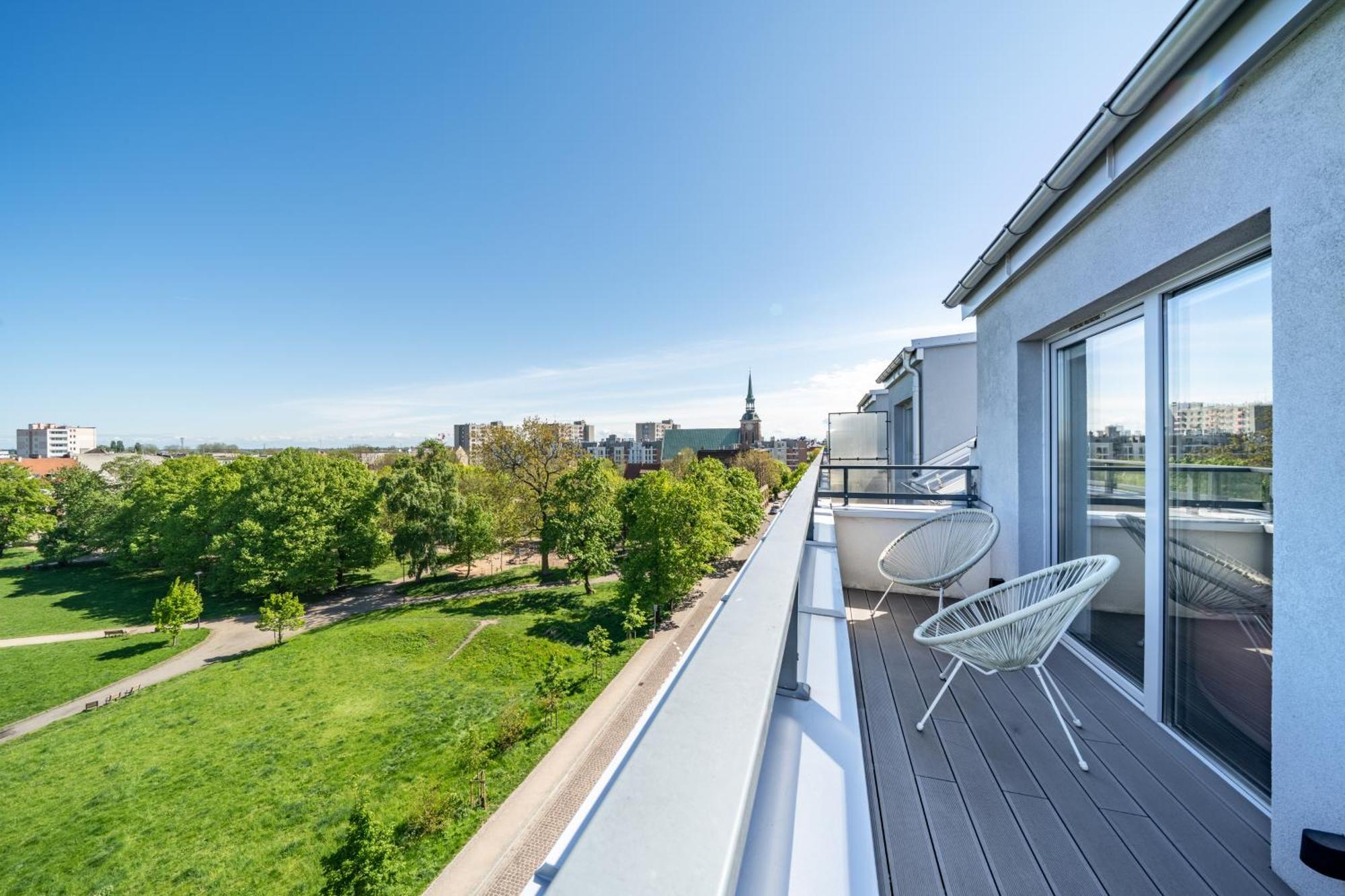 Apartamenty Sun & Snow Angielska Grobla 格但斯克 外观 照片